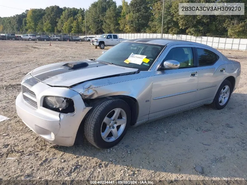 2B3CA3CV3AH309270 2010 Dodge Charger Sxt