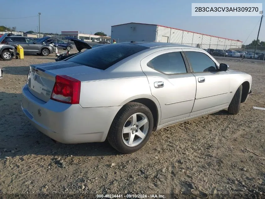 2010 Dodge Charger Sxt VIN: 2B3CA3CV3AH309270 Lot: 40234441