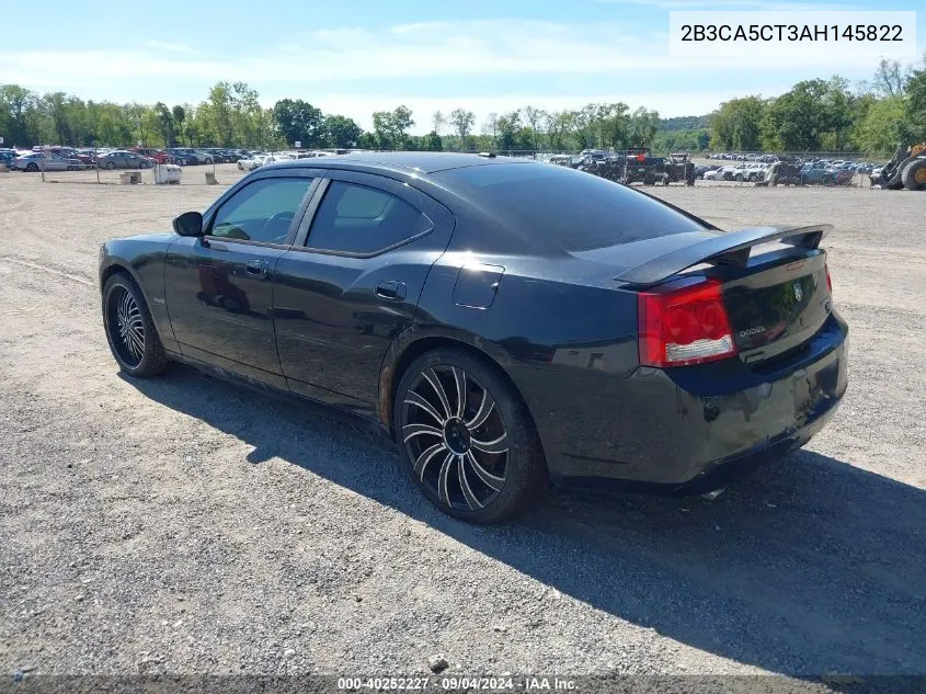 2010 Dodge Charger R/T VIN: 2B3CA5CT3AH145822 Lot: 40252227