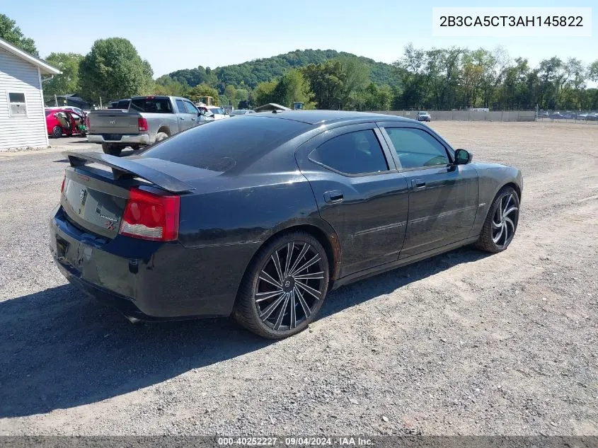 2010 Dodge Charger R/T VIN: 2B3CA5CT3AH145822 Lot: 40252227