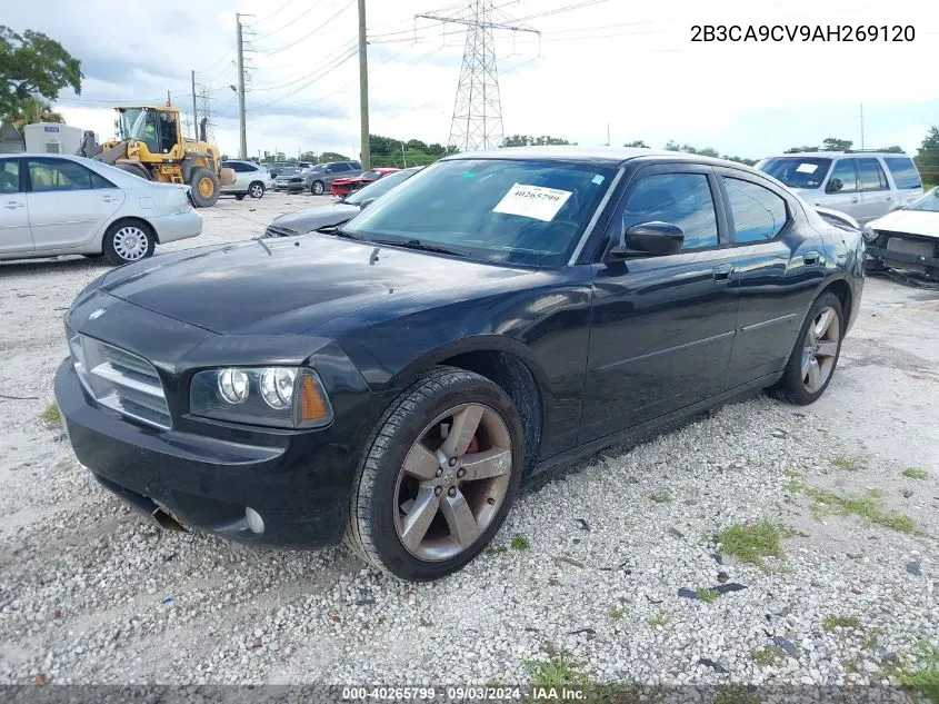 2B3CA9CV9AH269120 2010 Dodge Charger Rallye