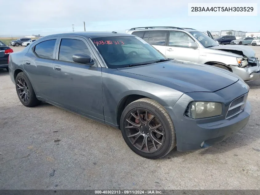 2010 Dodge Charger VIN: 2B3AA4CT5AH303529 Lot: 40302313