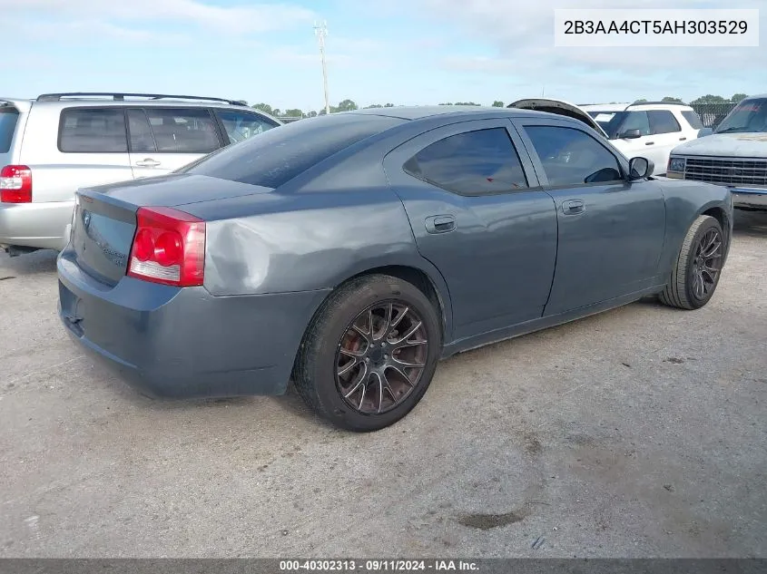 2B3AA4CT5AH303529 2010 Dodge Charger