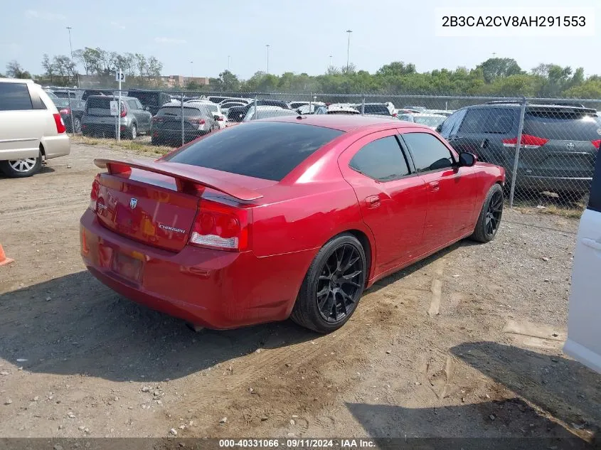 2010 Dodge Charger 3.5L VIN: 2B3CA2CV8AH291553 Lot: 40331066