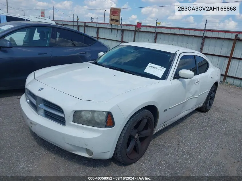 2B3CA3CV2AH168868 2010 Dodge Charger Sxt