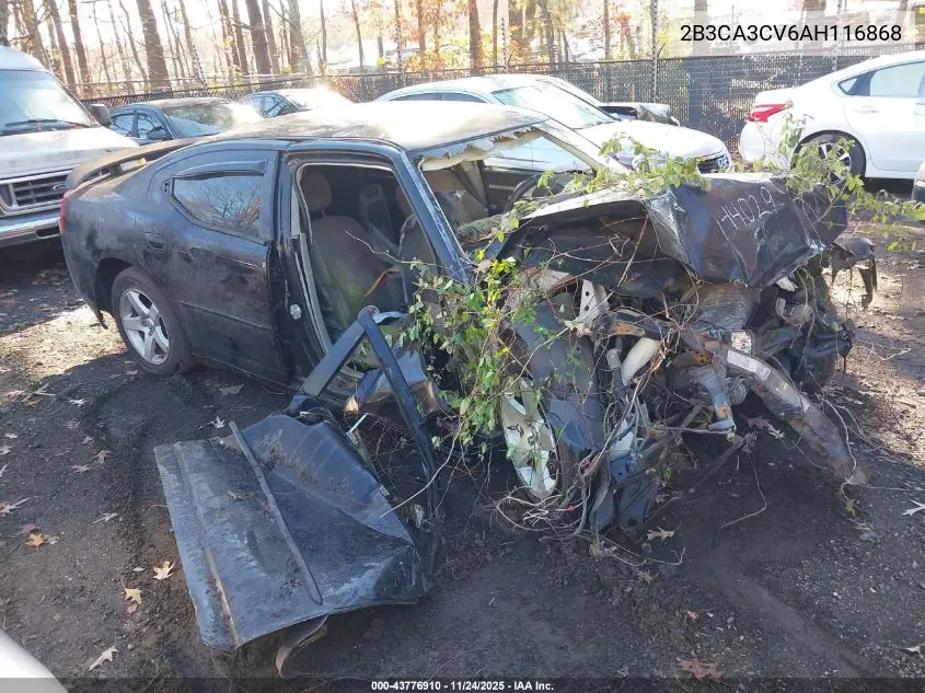 2B3CA3CV6AH116868 2010 Dodge Charger Sxt
