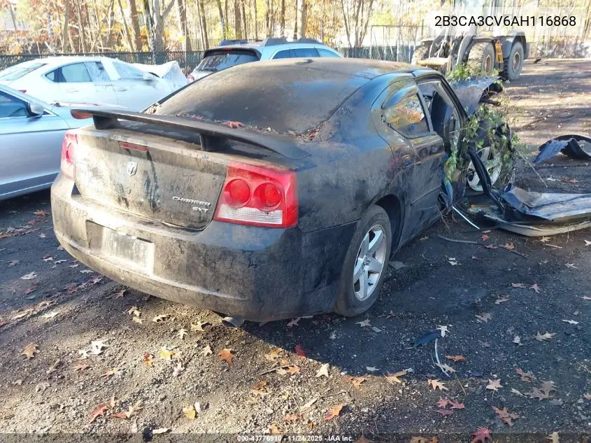 2B3CA3CV6AH116868 2010 Dodge Charger Sxt