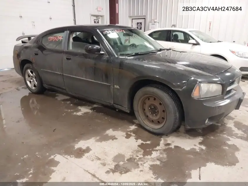 2B3CA3CV4AH247684 2010 Dodge Charger Sxt