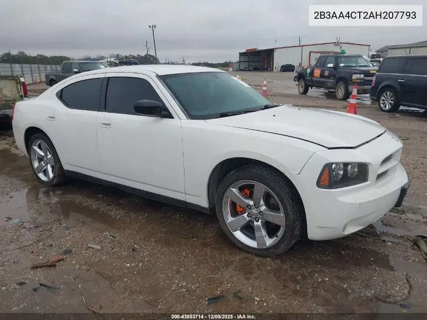 2B3AA4CT2AH207793 2010 Dodge Charger