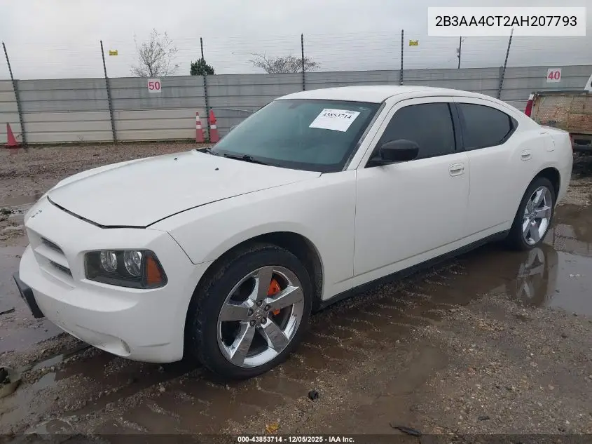 2B3AA4CT2AH207793 2010 Dodge Charger