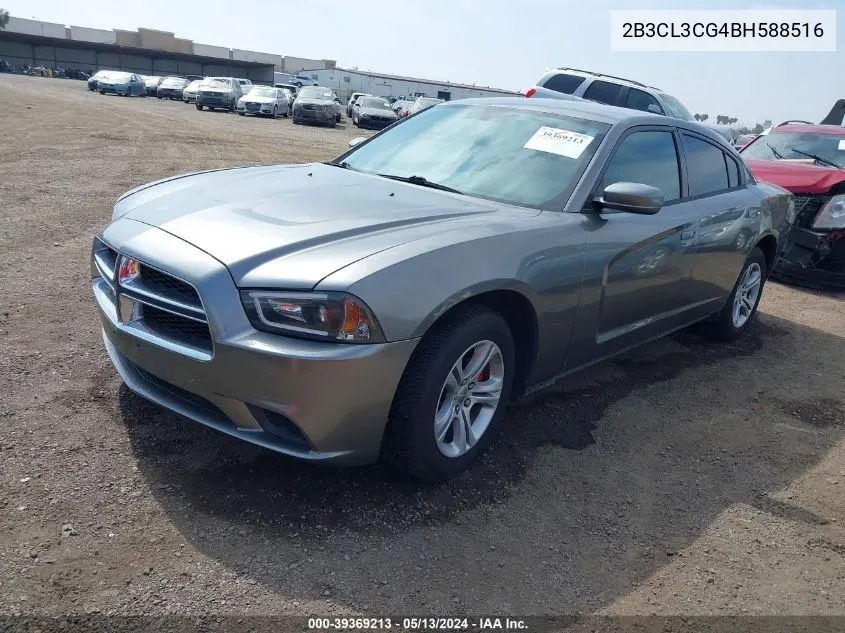 2011 Dodge Charger VIN: 2B3CL3CG4BH588516 Lot: 39369213