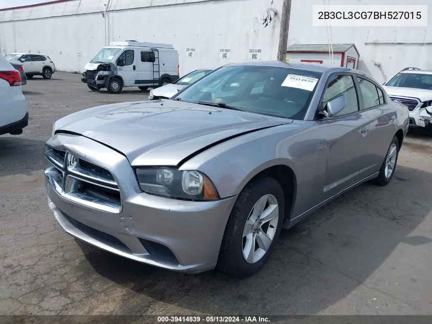 2011 Dodge Charger VIN: 2B3CL3CG7BH527015 Lot: 39414839