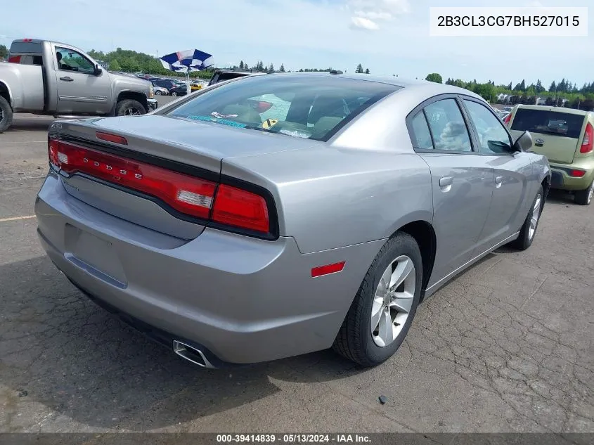 2B3CL3CG7BH527015 2011 Dodge Charger