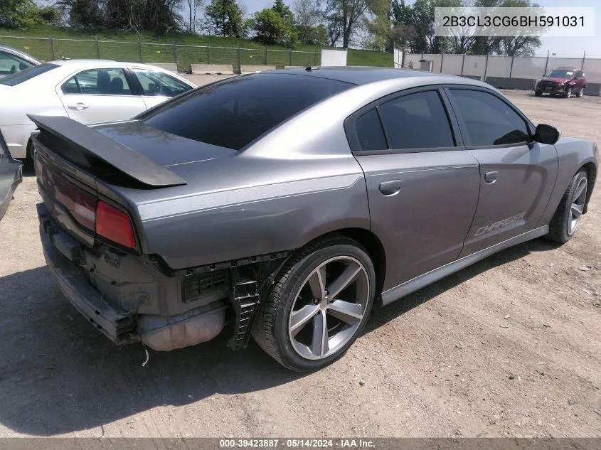 2B3CL3CG6BH591031 2011 Dodge Charger