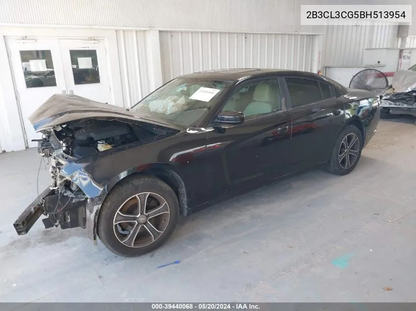 2B3CL3CG5BH513954 2011 Dodge Charger