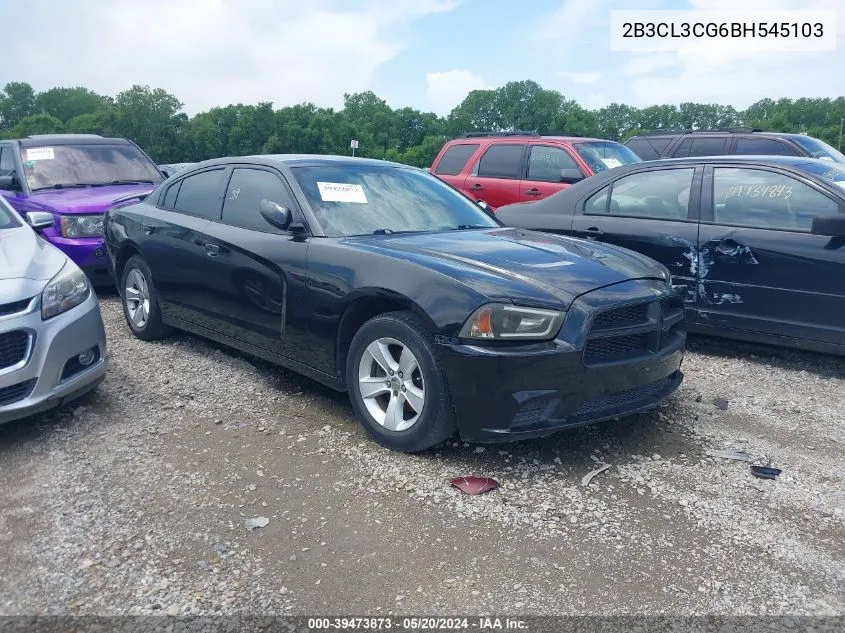 2011 Dodge Charger VIN: 2B3CL3CG6BH545103 Lot: 39473873