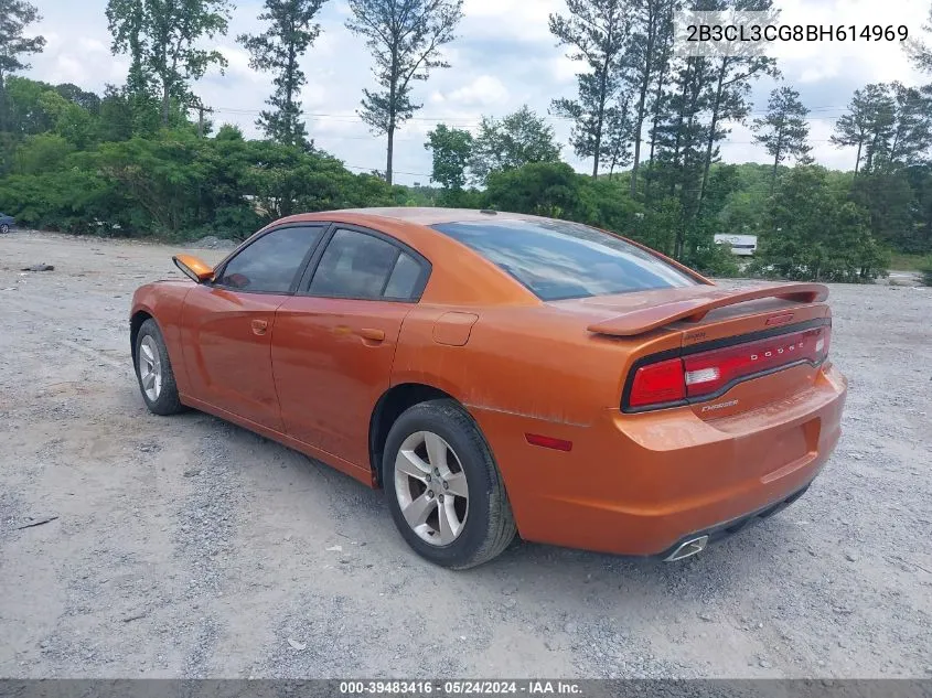 2011 Dodge Charger VIN: 2B3CL3CG8BH614969 Lot: 39483416