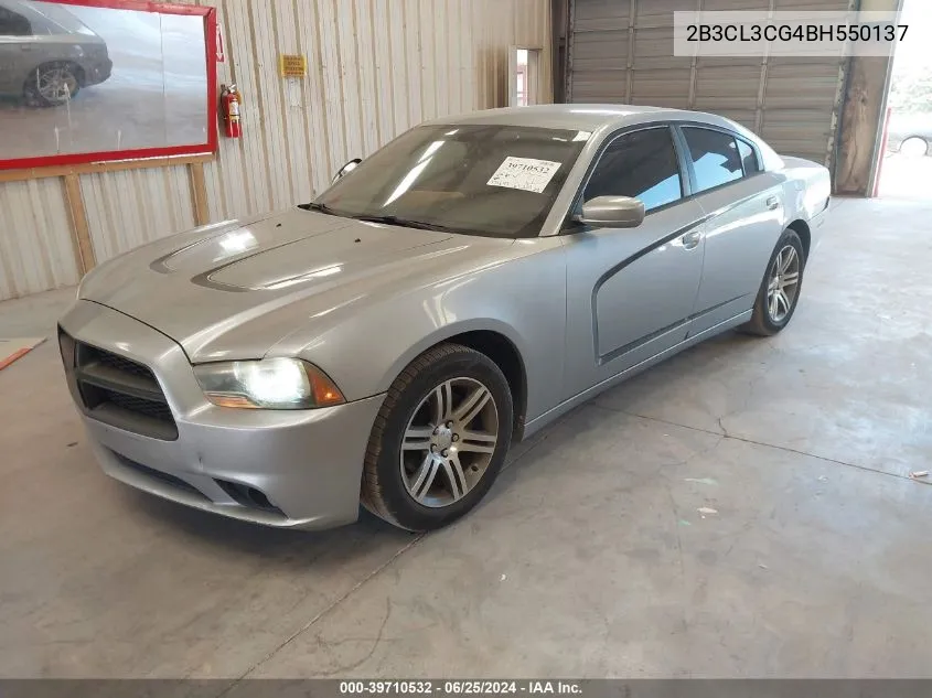 2B3CL3CG4BH550137 2011 Dodge Charger