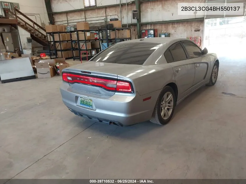 2B3CL3CG4BH550137 2011 Dodge Charger