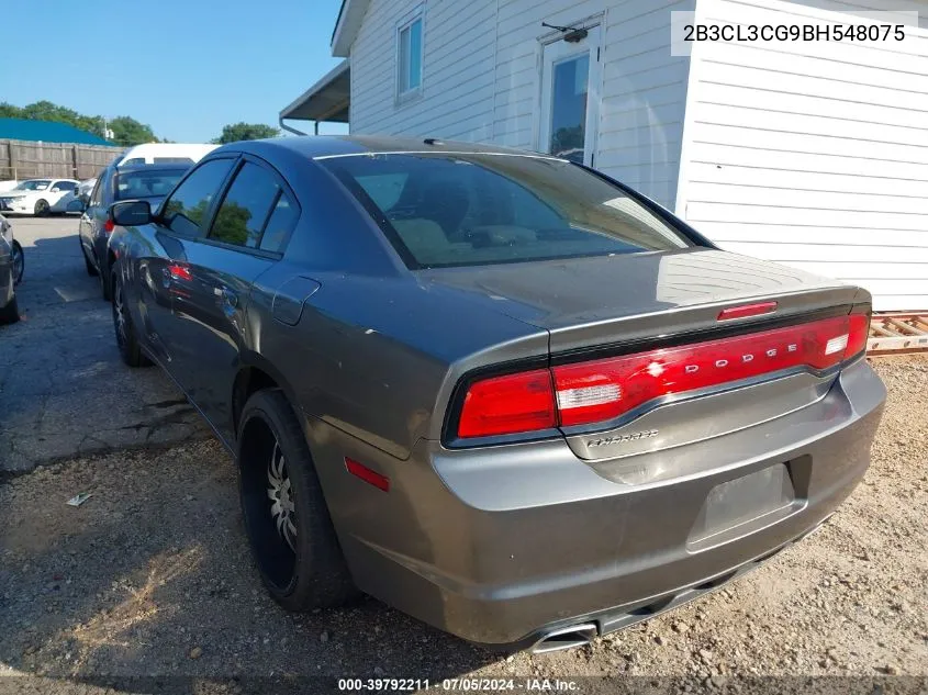 2B3CL3CG9BH548075 2011 Dodge Charger