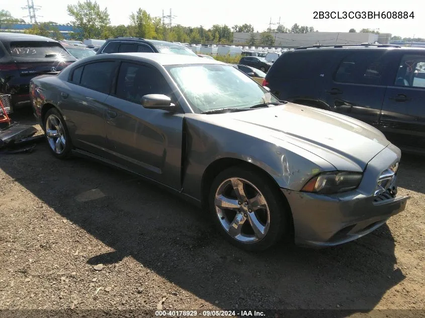 2011 Dodge Charger VIN: 2B3CL3CG3BH608884 Lot: 40178929