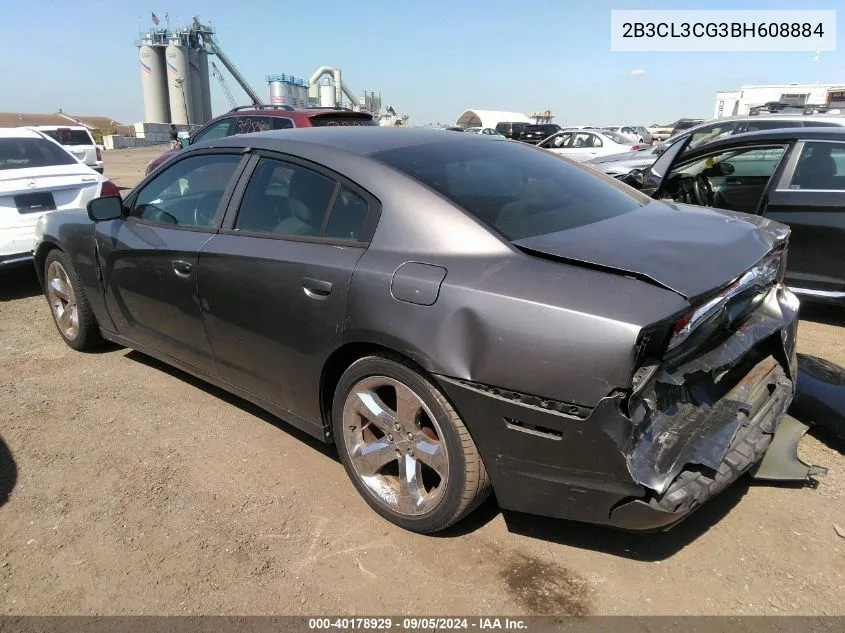 2B3CL3CG3BH608884 2011 Dodge Charger