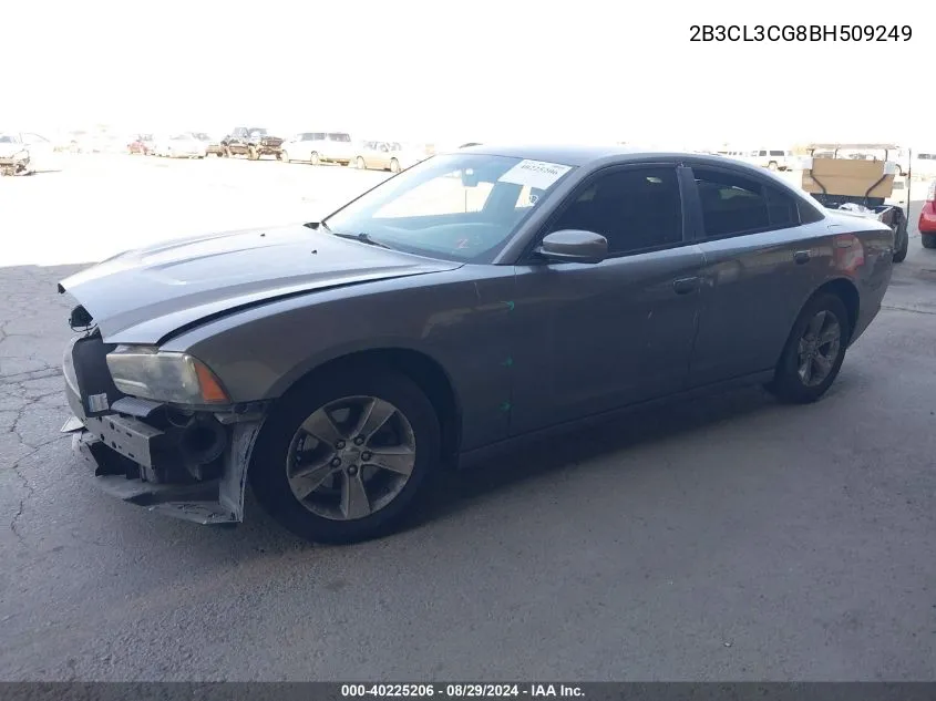 2B3CL3CG8BH509249 2011 Dodge Charger