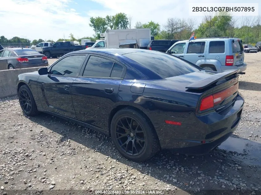 2011 Dodge Charger VIN: 2B3CL3CG7BH507895 Lot: 40225483