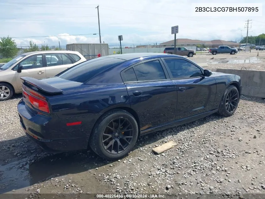 2011 Dodge Charger VIN: 2B3CL3CG7BH507895 Lot: 40225483