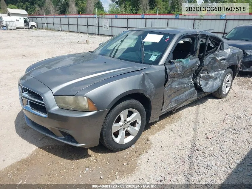 2B3CL3CG6BH607518 2011 Dodge Charger