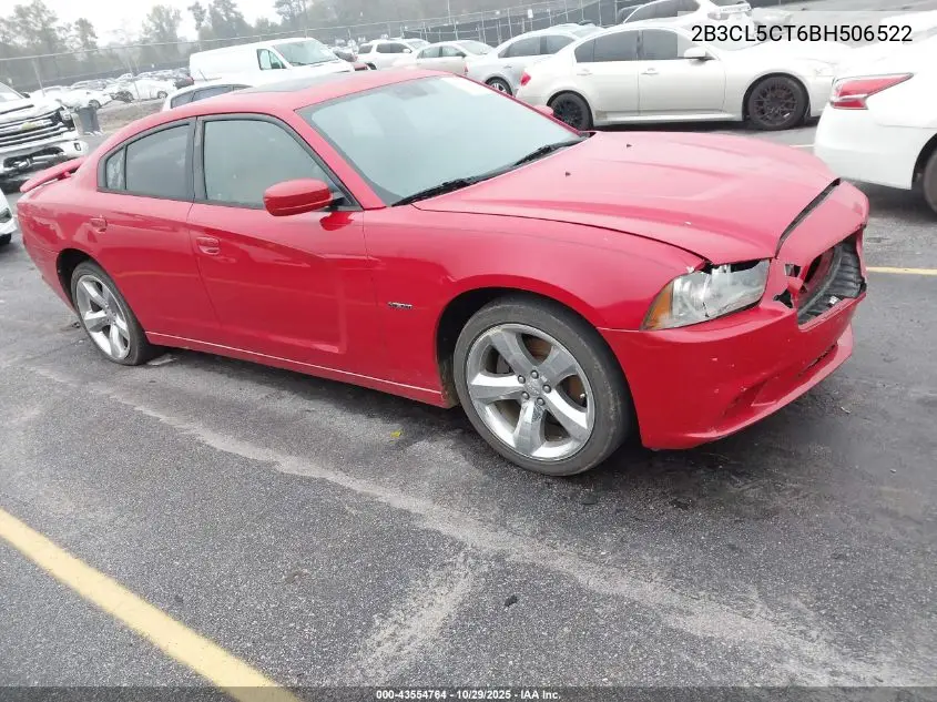 2B3CL5CT6BH506522 2011 Dodge Charger R/T