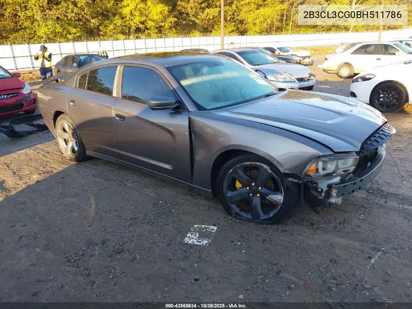 2B3CL3CG0BH511786 2011 Dodge Charger