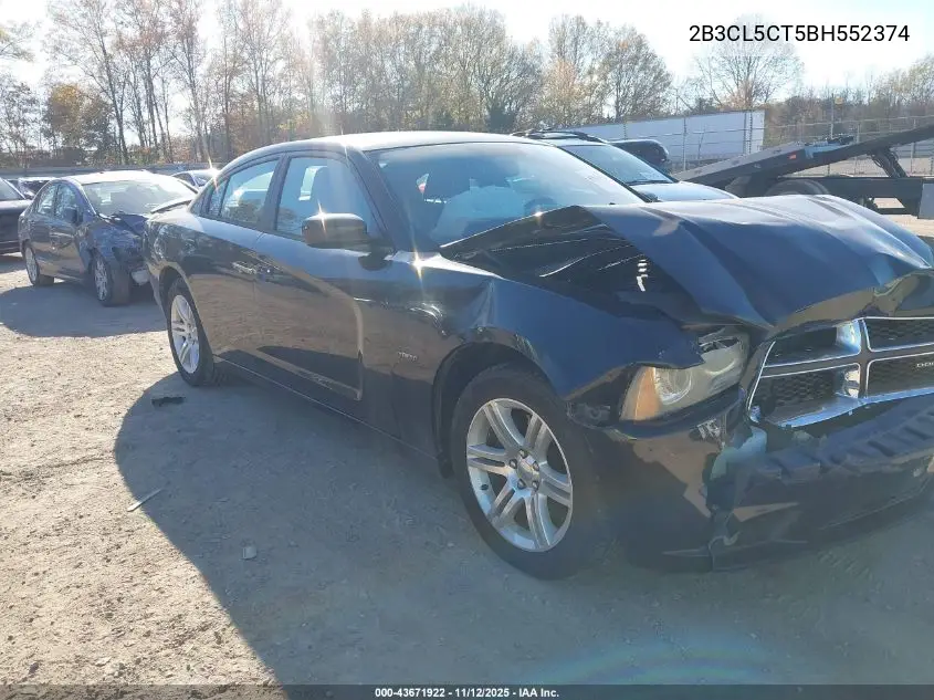 2B3CL5CT5BH552374 2011 Dodge Charger R/T