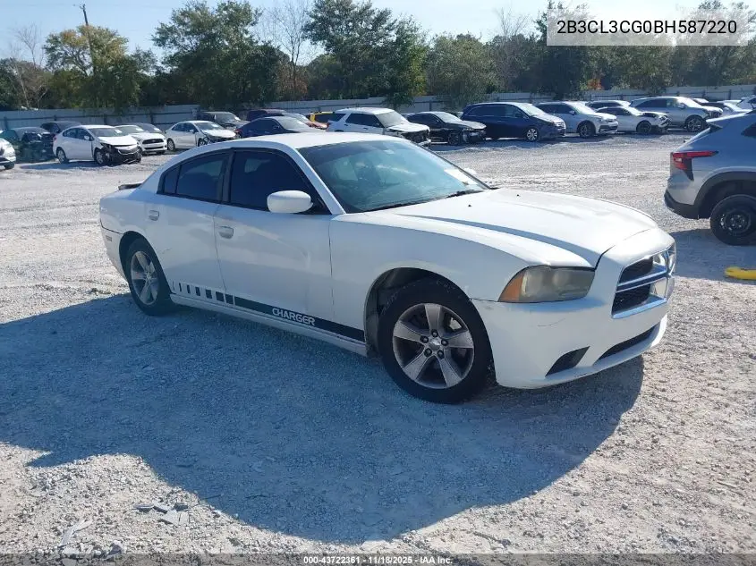 2B3CL3CG0BH587220 2011 Dodge Charger