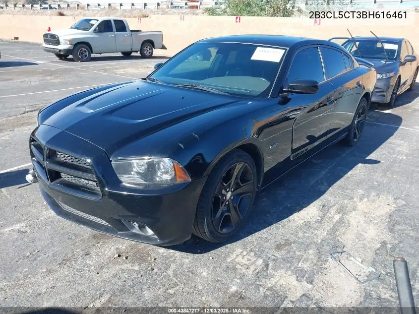 2B3CL5CT3BH616461 2011 Dodge Charger R/T