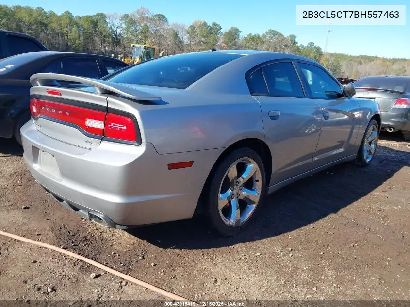 2B3CL5CT7BH557463 2011 Dodge Charger R/T