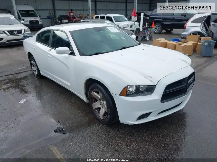 2B3CL1CTXBH599991 2011 Dodge Charger Police