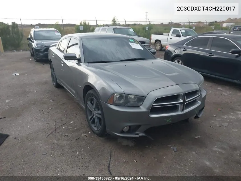 2C3CDXDT4CH220017 2012 Dodge Charger R/T