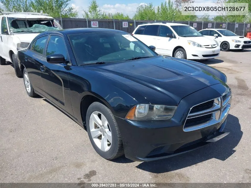 2012 Dodge Charger Se VIN: 2C3CDXBG5CH128677 Lot: 39437283