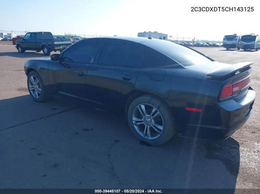 2C3CDXDT5CH143125 2012 Dodge Charger R/T