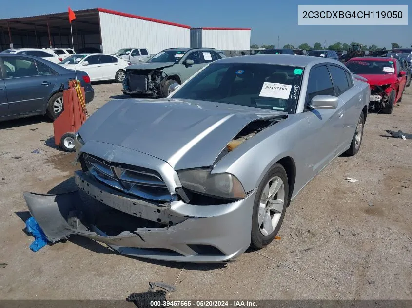 2C3CDXBG4CH119050 2012 Dodge Charger Se