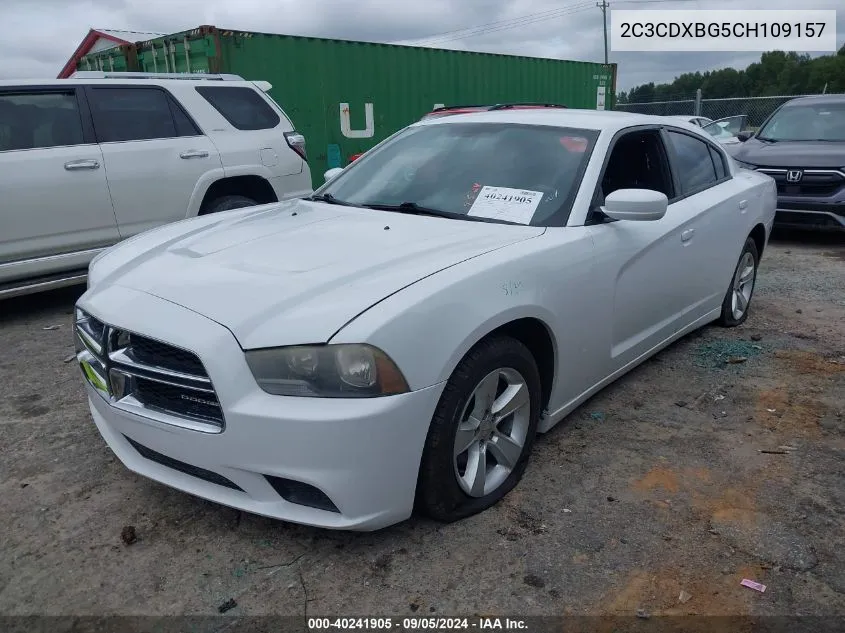 2C3CDXBG5CH109157 2012 Dodge Charger Se