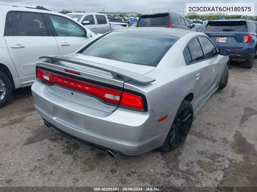 2012 Dodge Charger Police VIN: 2C3CDXAT6CH180575 Lot: 40285393