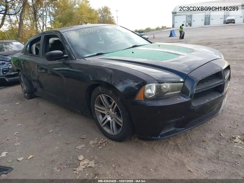 2C3CDXBG9CH146289 2012 Dodge Charger Se