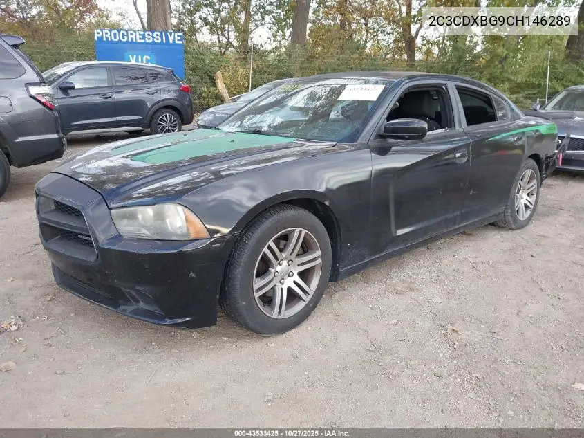 2C3CDXBG9CH146289 2012 Dodge Charger Se
