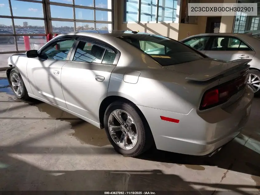 2C3CDXBG0CH302901 2012 Dodge Charger Se
