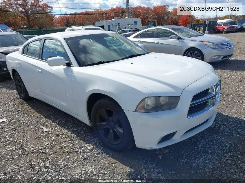 2C3CDXBG9CH211528 2012 Dodge Charger Se