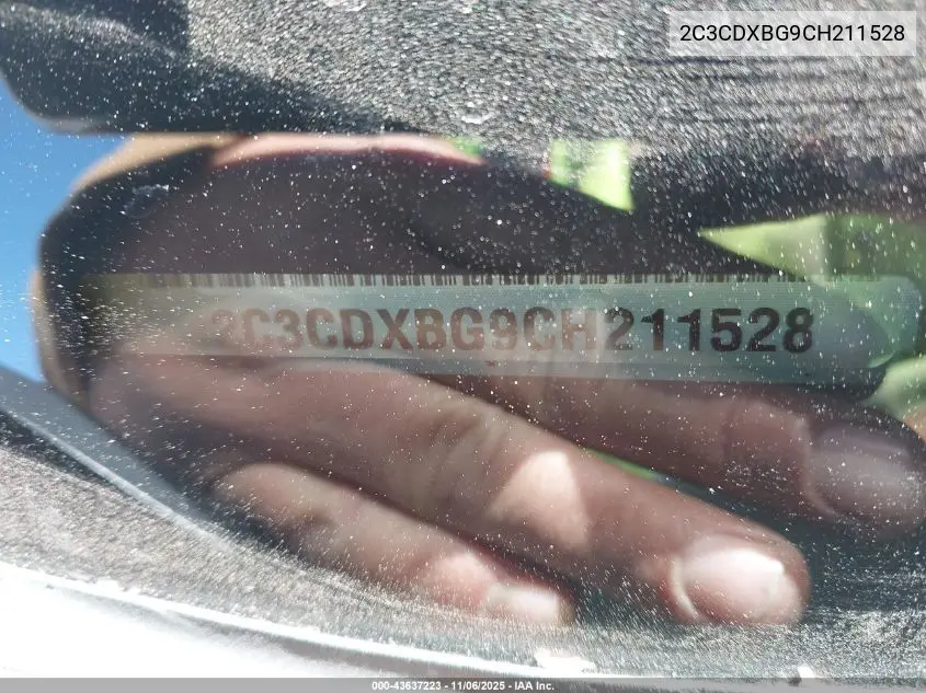 2C3CDXBG9CH211528 2012 Dodge Charger Se