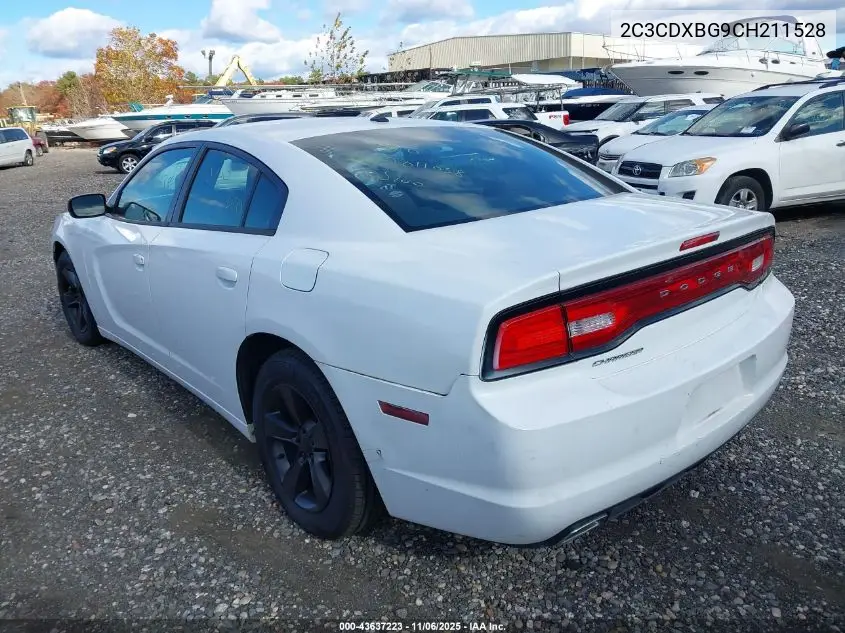 2C3CDXBG9CH211528 2012 Dodge Charger Se