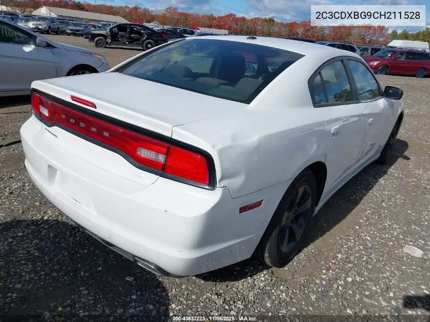 2C3CDXBG9CH211528 2012 Dodge Charger Se